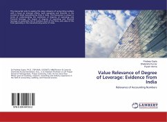 Value Relevance of Degree of Leverage: Evidence from India