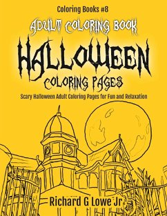 Adult Coloring Book Halloween Coloring Pages - Lowe Jr, Richard G