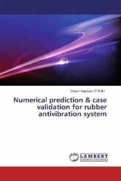 Numerical prediction & case validation for rubber antivibration system