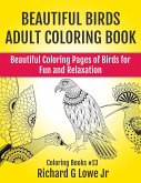 Beautiful Birds Adult Coloring Book