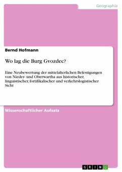 Wo lag die Burg Gvozdec? (eBook, ePUB) - Hofmann, Bernd