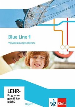Blue Line. Vokabelübungssoftware CD-ROM. Klasse 5. Ausgabe für Bayern ab 2017