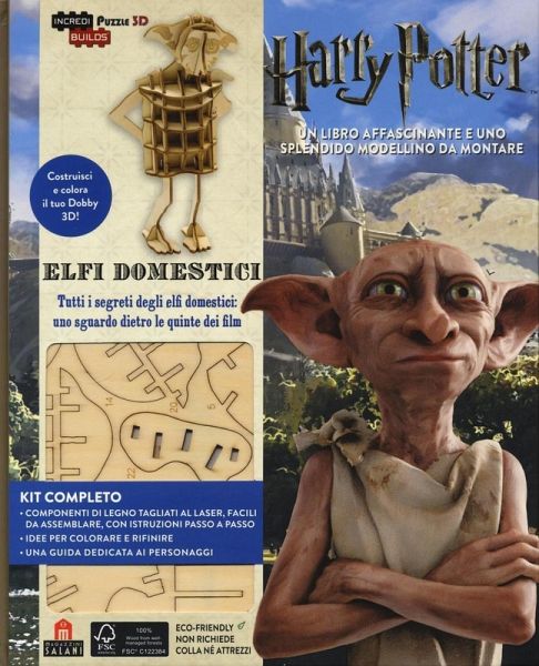 Elfi domestici. Harry Potter. Incredibuilds puzzle 3D da J. K. Rowling