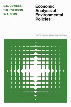 Economic Analysis of Environmental Policies - Dewees, Donald; Everson, C K; Sims, William