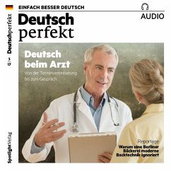 Deutsch lernen Audio - Deutsch beim Arzt (MP3-Download) - Spotlight Verlag