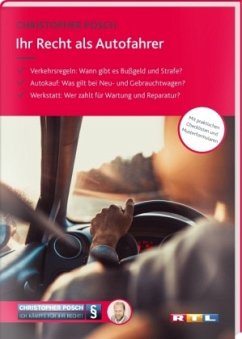 Cover Ihr Recht als Autofahrer