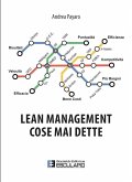 Lean Management: Cose Mai Dette (eBook, ePUB)