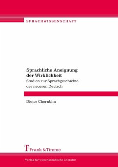 Cover Sprachliche Aneignung der Wirklichkeit
