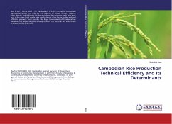 Cambodian Rice Production Technical Efficiency and Its Determinants - Kea, Sokvibol