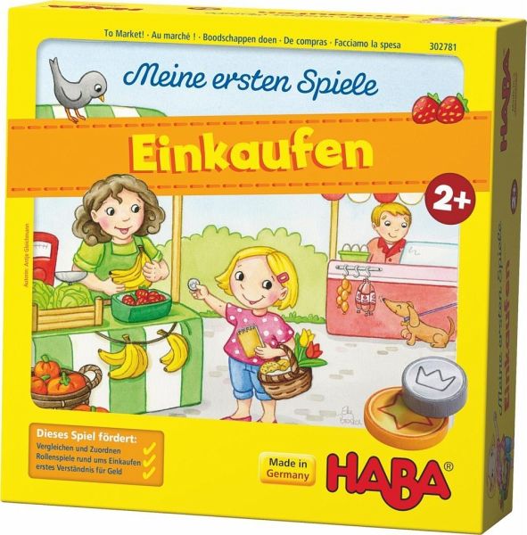HABA 302781 - Meine ersten Spiele – Einkaufen - Bei bücher.de immer  portofrei