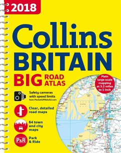 Collins Big Road Atlas Britain 2018 - Collins Uk