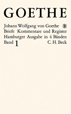 Goethes Briefe und Briefe an Goethe Bd. 1: Briefe der Jahre 1764-1786 (eBook, PDF) - Goethe, Johann Wolfgang