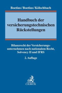 Handbuch der versicherungstechnischen Rückstellungen - Boetius, Jan;Boetius, Frederik