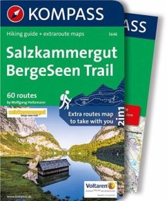 KOMPASS Wanderführer 5648 Salzkammergut BergeSeen Trail, englische Ausgabe - Heitzmann, Wolfgang