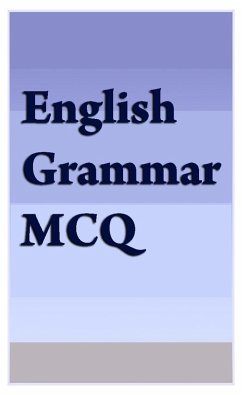 Cover English Grammar MCQ (eBook, ePUB)