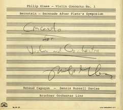 Violinkonzert 1/Serenade After Plato - Capucon,R./Russel Davies,D./Bruckner Orchestra