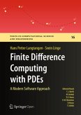 Finite Difference Computing with PDEs