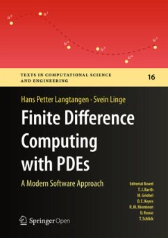 Finite Difference Computing with PDEs - Langtangen, Hans Petter;Linge, Svein