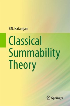 Classical Summability Theory - Natarajan, P.N.