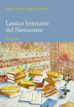 Cover Lessico letterario del Novecento. Dalle avanguardie ai blog