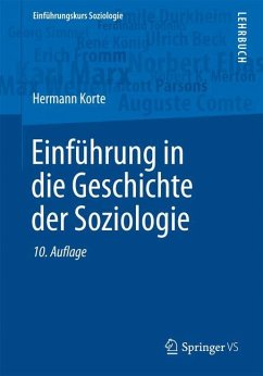 Einführung in die Geschichte der Soziologie - Korte, Hermann