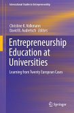 Entrepreneurship Education at Universities