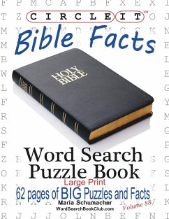 Circle It, Bible Facts, Large Print, Word Search, Puzzle Book