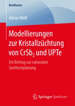 Modellierungen zur Kristallzüchtung von CrSb2 und UPTe - Wolf, Adrian
