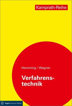 Kamprath-Reihe / Verfahrenstechnik (eBook, PDF) - Hemming, Werner; Wagner, Walter