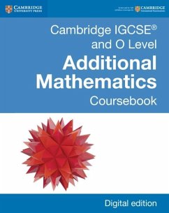 Cambridge IGCSE(R) and O Level Additional Mathematics Digital Edition (eBook, ePUB) - Pemberton, Sue