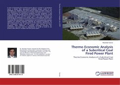 Thermo Economic Analysis of a Subcritical Coal Fired Power Plant