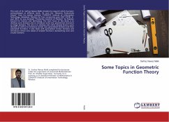 Some Topics in Geometric Function Theory