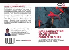 Inseminación artificial vs. reproducción natural en Xiphophorus helleri