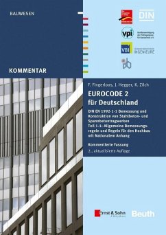 Eurocode 2 für Deutschland. Kommentierte Fassung. (eBook, PDF)