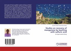 Studies on recovery of manganese by leaching with sulfuric acid