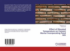 Effect of Elevated Temperature on Cement Mortar Incorporating Pond Ash - Lal, Dhirajkumar;Patil, Pramod