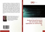 Analyse de performance des techniques MISO appliquées au norme DVB-T2