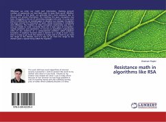 Resistance math in algorithms like RSA - Rajabi, Shahram