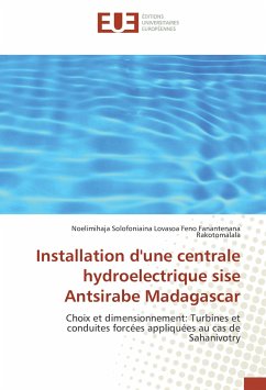 Installation d'une centrale hydroelectrique sise Antsirabe Madagascar - Rakotomalala, Noelimihaja S. L. F.