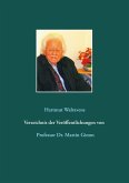 Verzeichnis der Veröffentlichungen von Prof. Dr. Martin Gimm (eBook, ePUB)