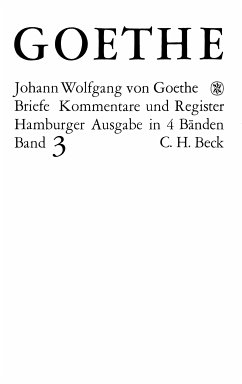 Goethes Briefe und Briefe an Goethe Bd. 3: Briefe der Jahre 1805-1821 (eBook, PDF) - Goethe, Johann Wolfgang