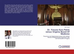 Dr. Yvoune Kara Petrie versus Virginia Board Of Medicine