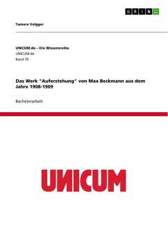 Das Werk "Auferstehung" von Max Beckmann aus dem Jahre 1908-1909 (eBook, ePUB)