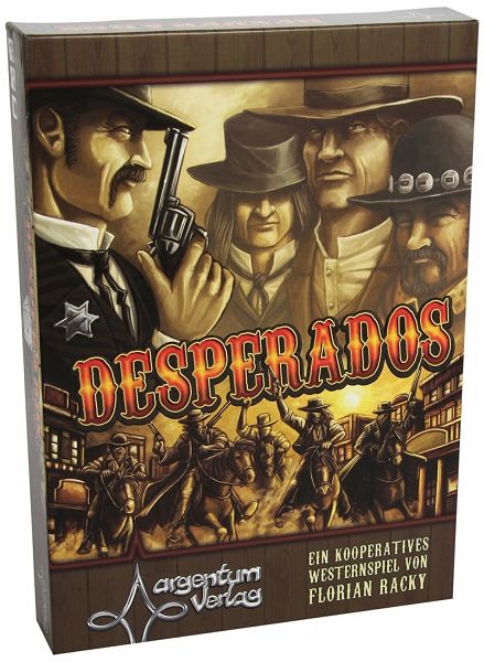 Argentum ARG00014 - Desperados, Brettspiel, Westernspiel