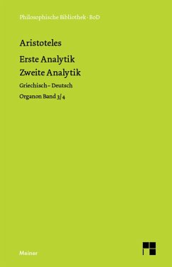 Erste Analytik. Zweite Analytik (eBook, PDF) - Aristoteles