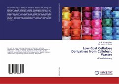 Low Cost Cellulose Derivatives from Cellulosic Wastes
