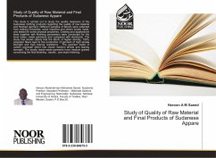 Study of Quality of Raw Material and Final Products of Sudanese Appare - A M Saeed, Haroon