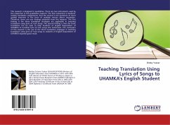Teaching Translation Using Lyrics of Songs to UHAMKA's English Student