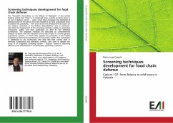 Screening techniques development for food chain defense