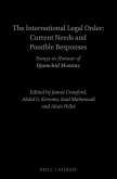 The International Legal Order: Current Needs and Possible Responses: Essays in Honour of Djamchid Momtaz